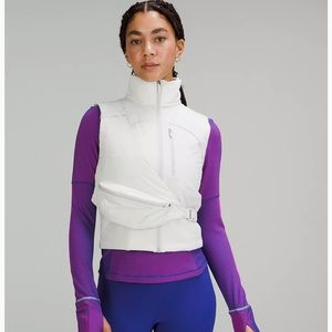 Lululemon storage insulated running vest